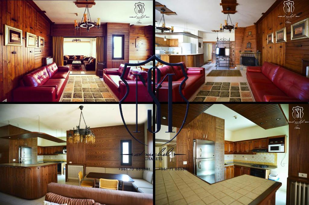 Saint Michel Chalets Аль-Арз Экстерьер фото